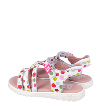Biomecanics Agatha Ruiz De La Prada sandale fete 28-36 Blanco y multicolor cu buline