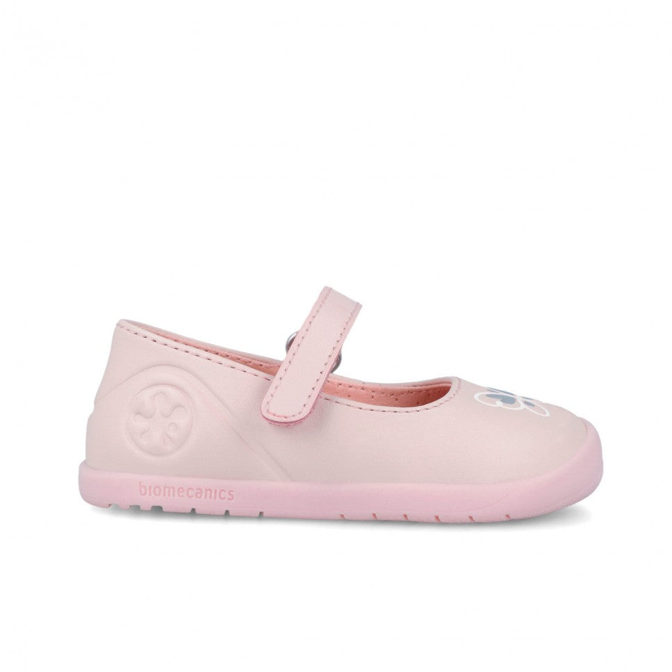 Biomecanics balerini fete First Steps Barefoot 19-26 Sauvage Cotton cu fluturas Imagine secundară a produsului