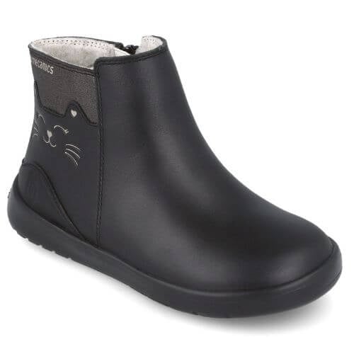 Biomecanics ghete fete imblanite 28-31 Sauvage Negro cu pisica