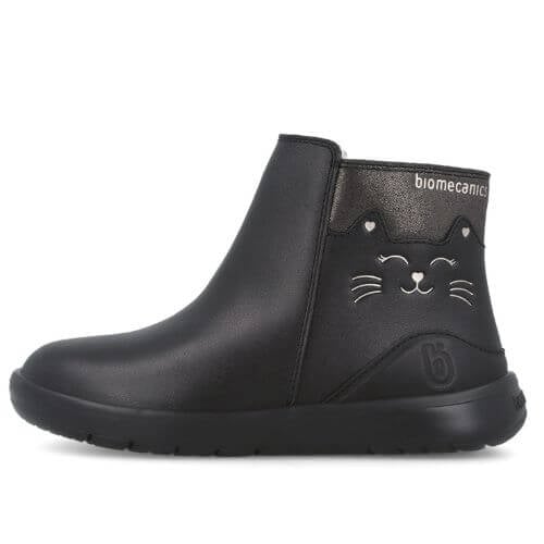 Biomecanics ghete fete imblanite 28-31 Sauvage Negro cu pisica