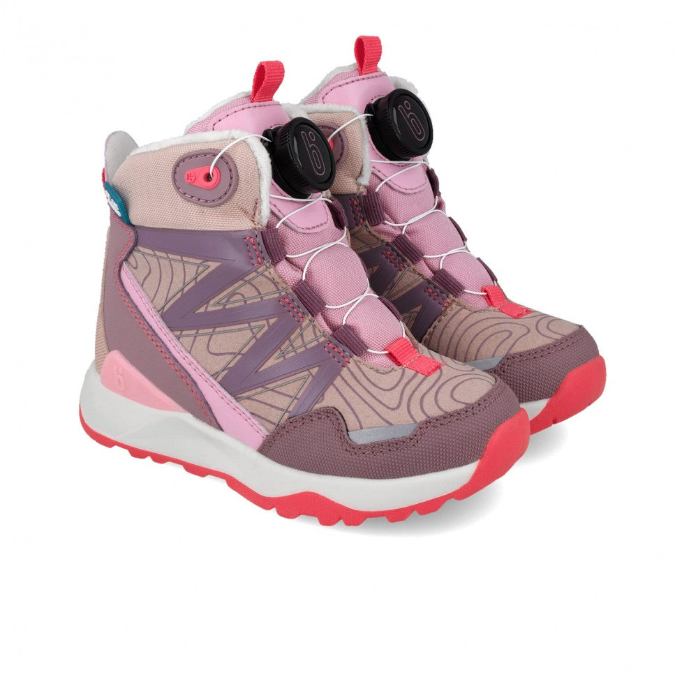Biomecanics ghete fete imblanite Waterproof 28-32 Mat Rosa