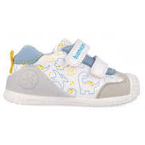 Biomecanics pantofi baieti 18-25 Napa Blanco cu dino