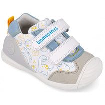 Biomecanics pantofi baieti 18-25 Napa Blanco cu dino