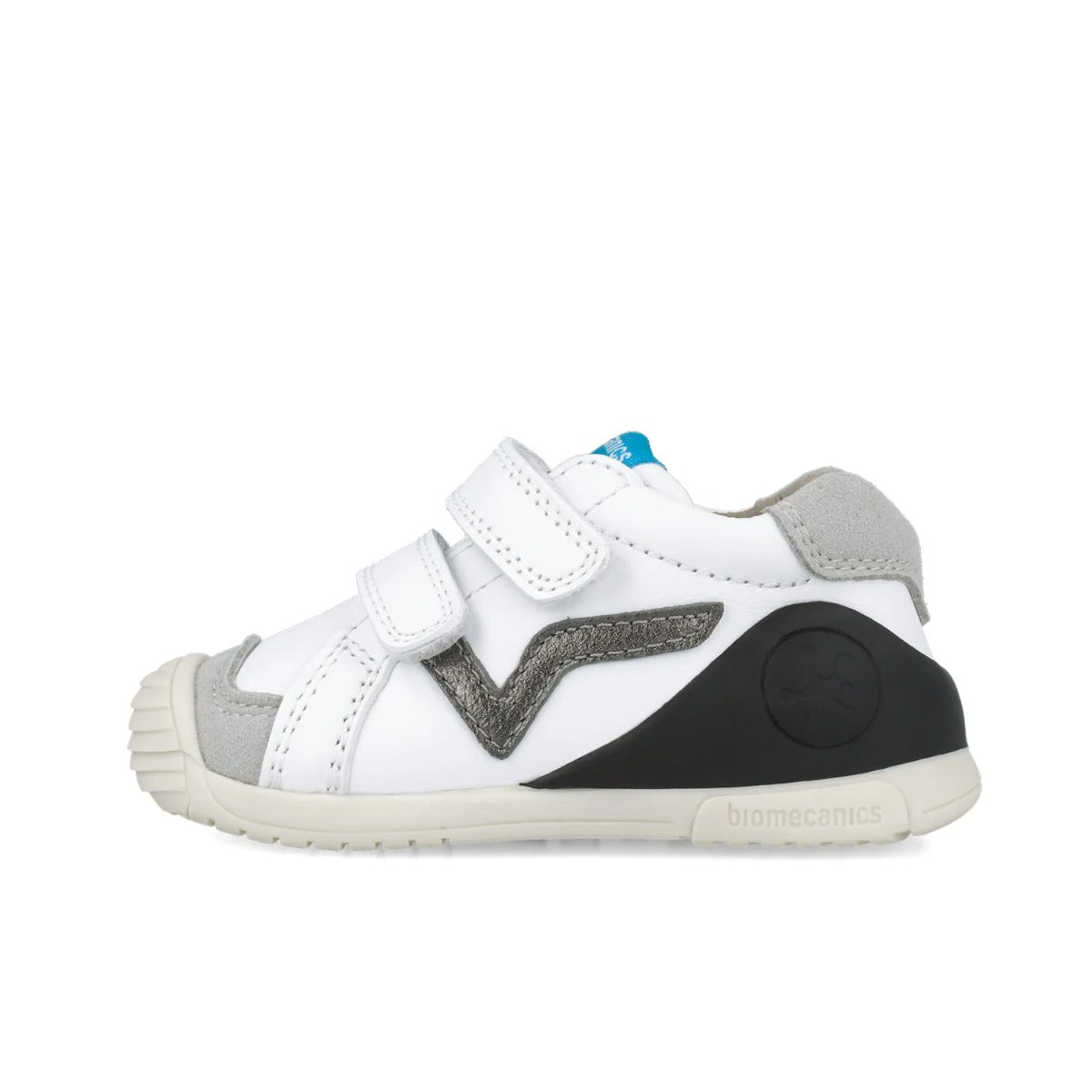Biomecanics pantofi baieti 18-25 Napa Blanco cu gri