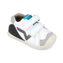 Biomecanics pantofi baieti 18-25 Napa Blanco cu gri