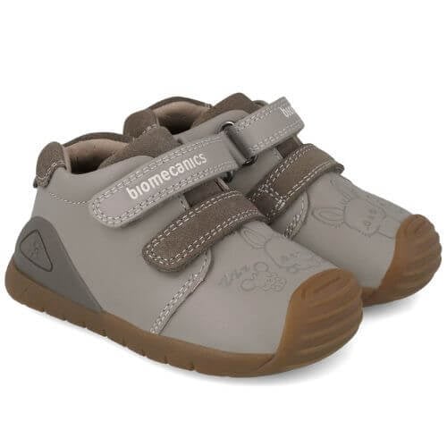 Biomecanics pantofi baieti 18-25 Sauvage Grigio cu iepuras