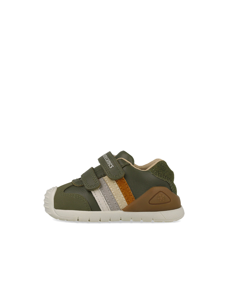 Biomecanics pantofi baieti 18-25 Sauvage Militare cu dungi