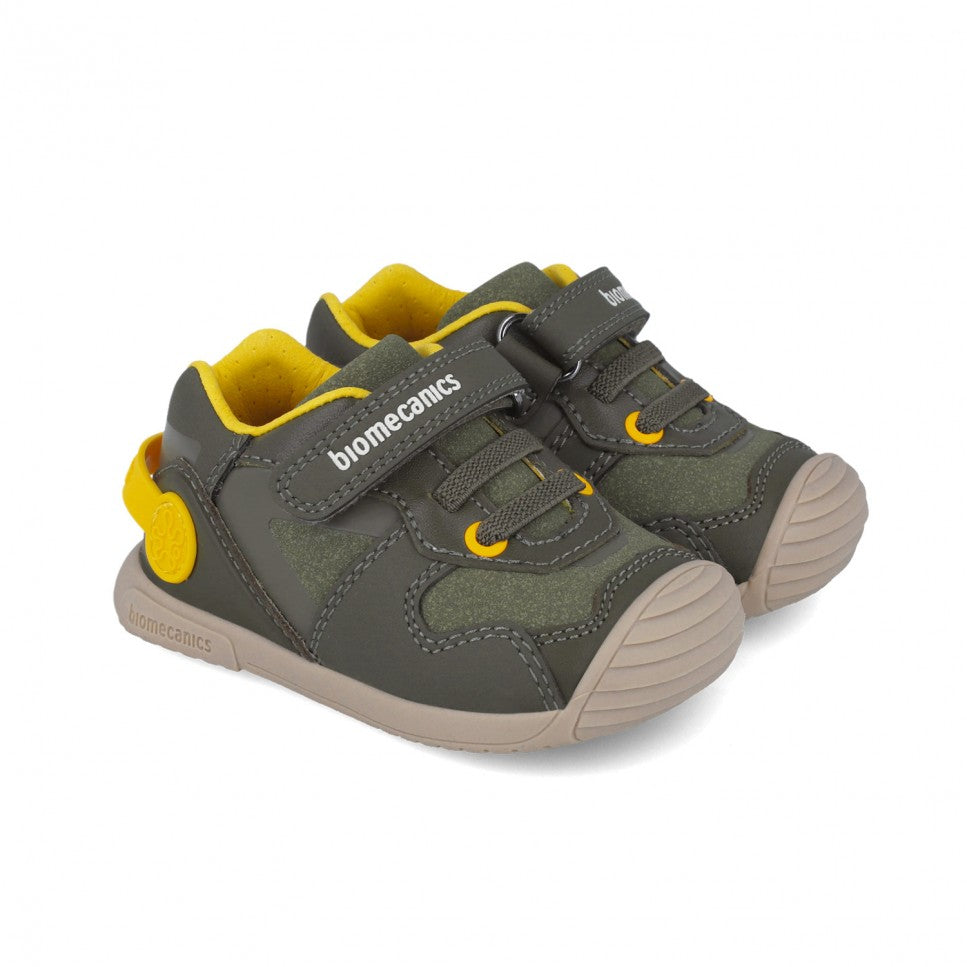 Biomecanics pantofi baieti 18-25 Sauvage Militare cu galben Imagine principală a produsului