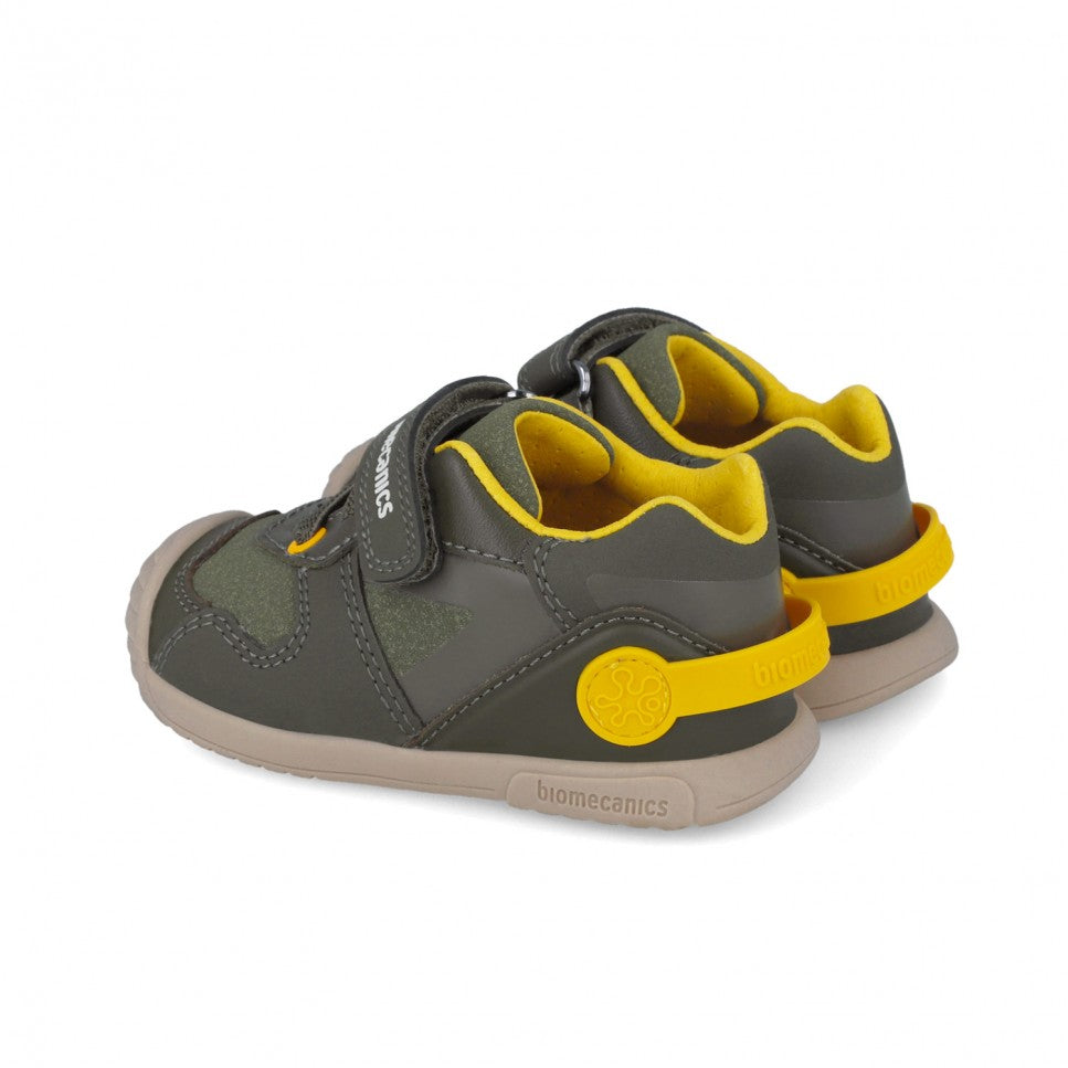 Biomecanics pantofi baieti 18-25 Sauvage Militare cu galben Imagine secundară a produsului