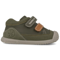 Biomecanics pantofi baieti 18-25 Sauvage Militare cu maro