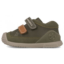 Biomecanics pantofi baieti 18-25 Sauvage Militare cu maro