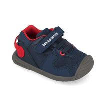 Biomecanics pantofi baieti 18-25 Sauvage Ocean cu rosu
