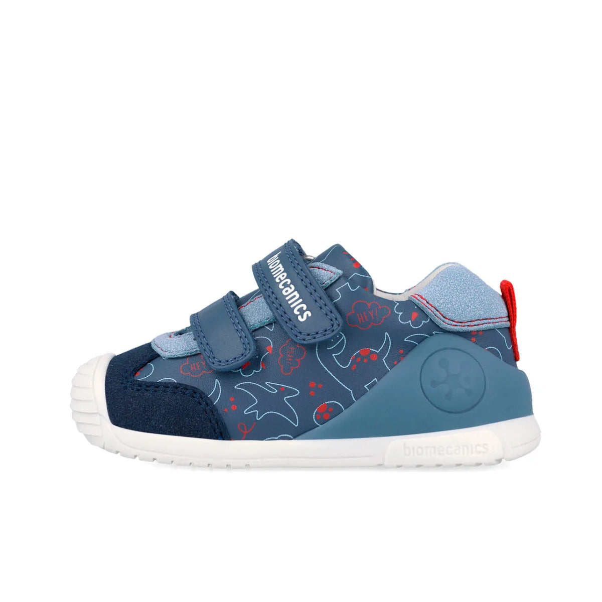 Biomecanics pantofi baieti 18-25 Sauvage Petrol cu dino