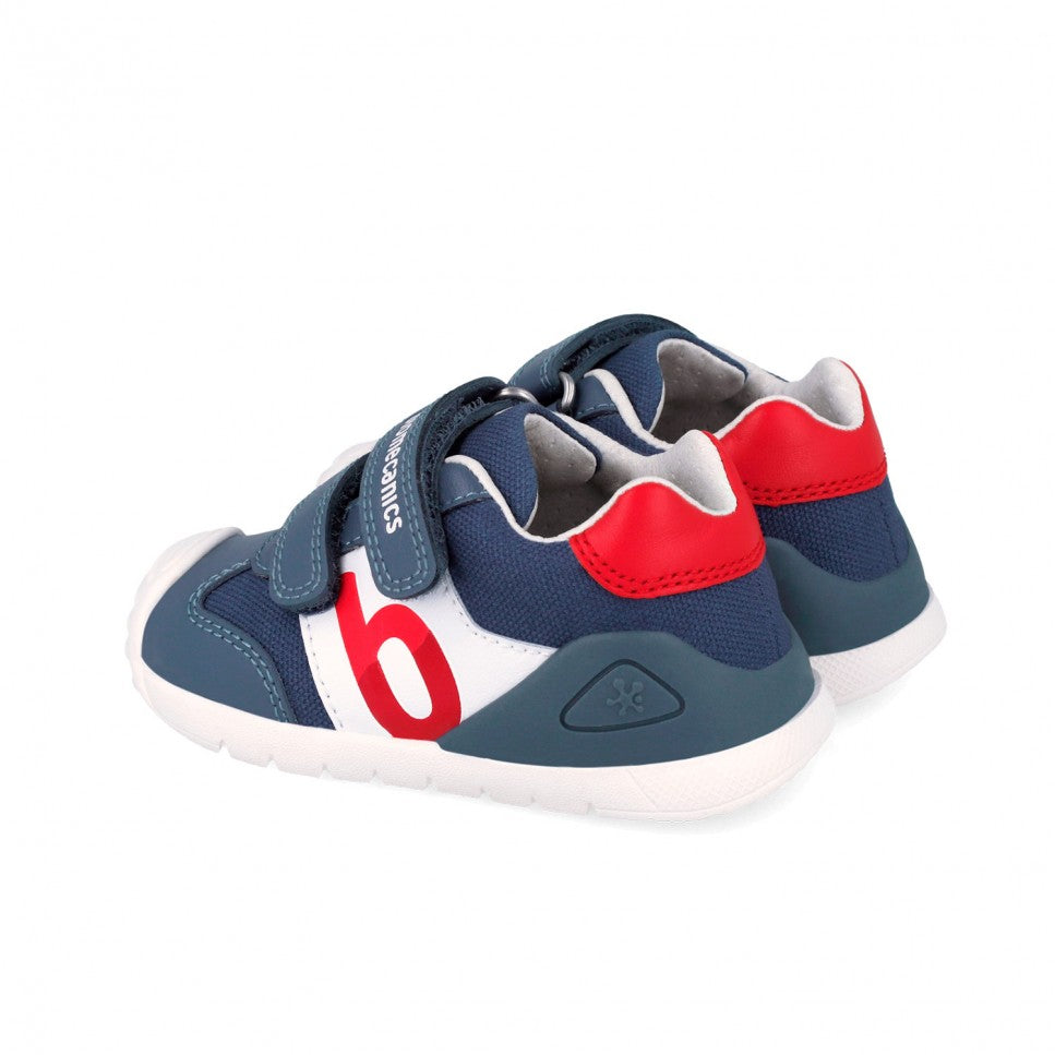 Biomecanics pantofi baieti 18-25 Sauvage Petrol cu rosu