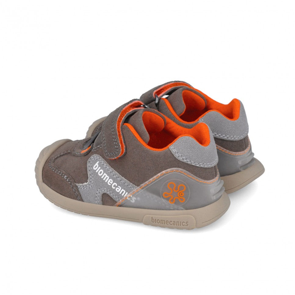 Biomecanics pantofi baieti 18-25 Serraje Marengo-portocaliu