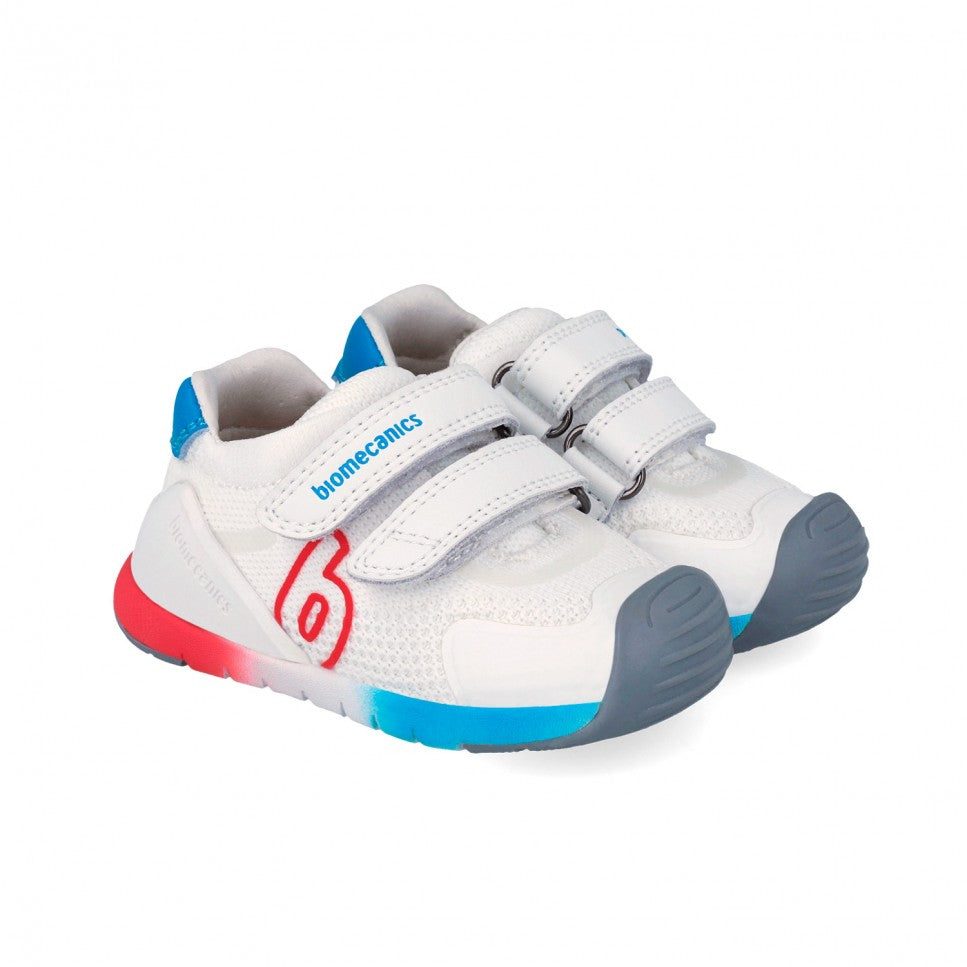 Biomecanics pantofi baieti 19-25 Rejilla Blanco Y Rojo Imagine principală a produsului