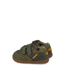 Biomecanics pantofi baieti Barefoot 19-26 Sauvage Militare