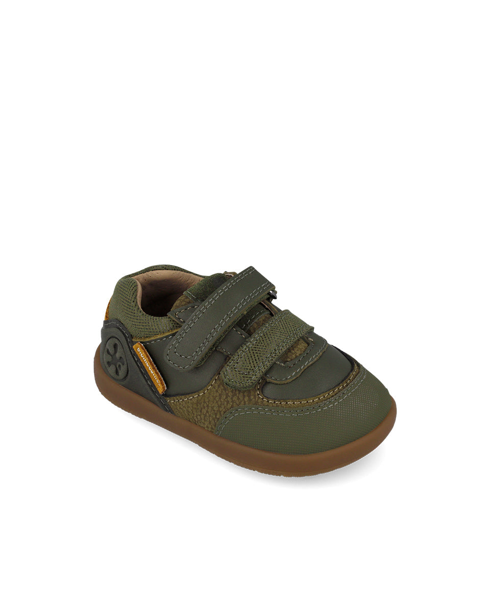 Biomecanics pantofi baieti Barefoot 19-26 Sauvage Militare