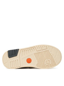 Biomecanics pantofi baieti 25-27 Napa Negro cu portocaliu