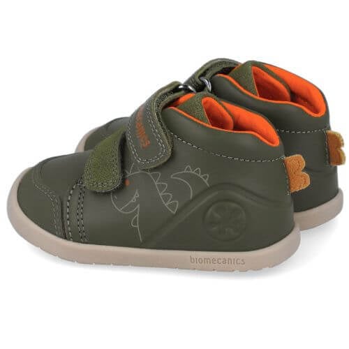 Biomecanics pantofi baieti Barefoot 19-23 Sauvage Militare cu dino Imagine secundară a produsului