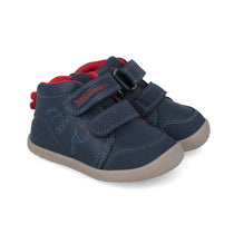 Biomecanics pantofi baieti Barefoot 24-26 Sauvage Ocean cu dino