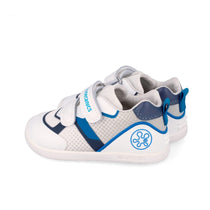 Biomecanics pantofi baieti  BAREFOOT 19-26 Rejilla Blanco Y Petrol