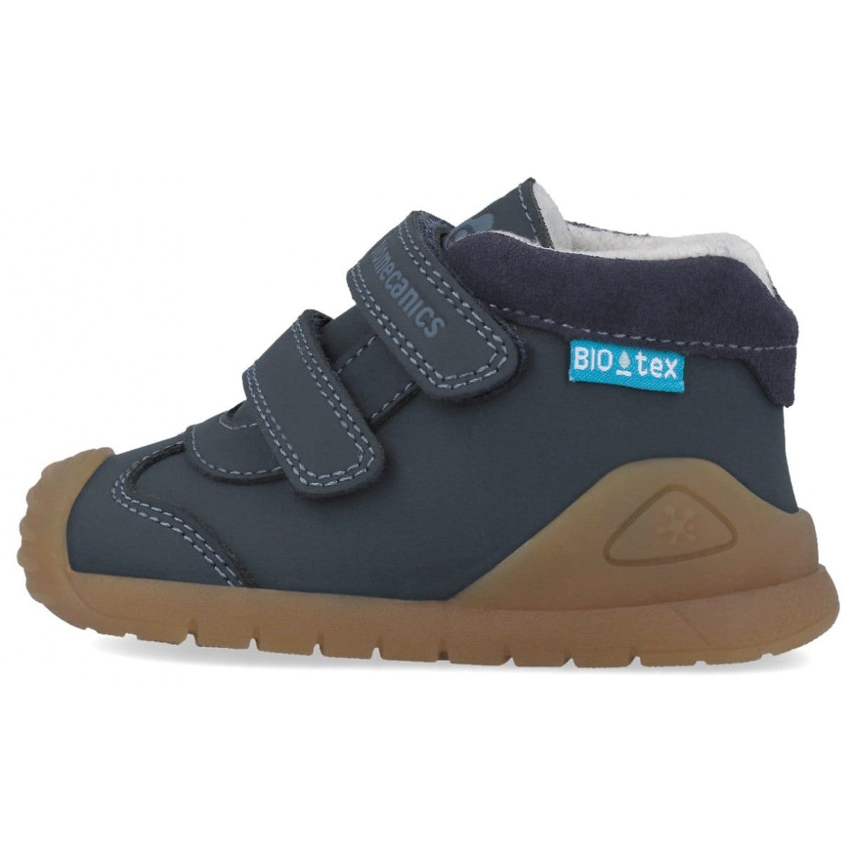 Biomecanics pantofi baieti captusiti 18-25 Nobuck Azul Marino