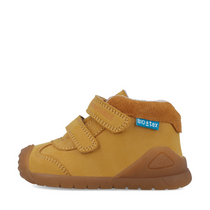 Biomecanics pantofi baieti captusiti 18-25 Nobuck Camel
