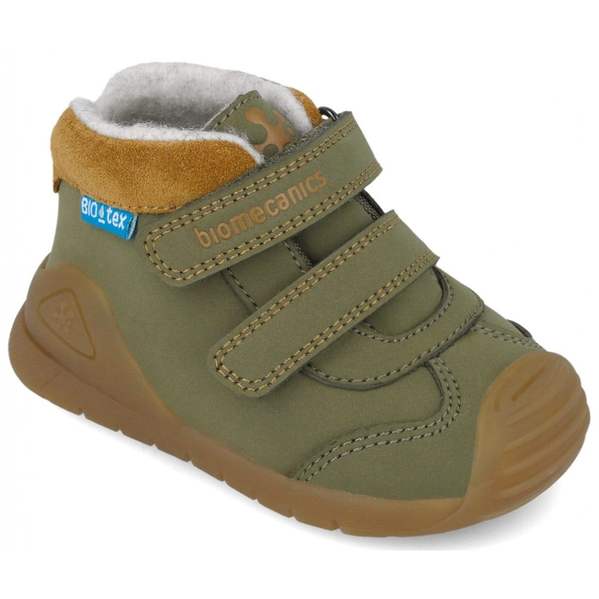 Biomecanics pantofi baieti captusiti 18-25 Nobuck Kaky
