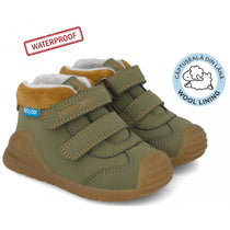 Biomecanics pantofi baieti captusiti 18-25 Nobuck Kaky
