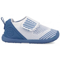 Biomecanics pantofi baieti de casa Wider Biohome Barefoot Primii Pasi 19-26 Rejilla Blanco y Indigo
