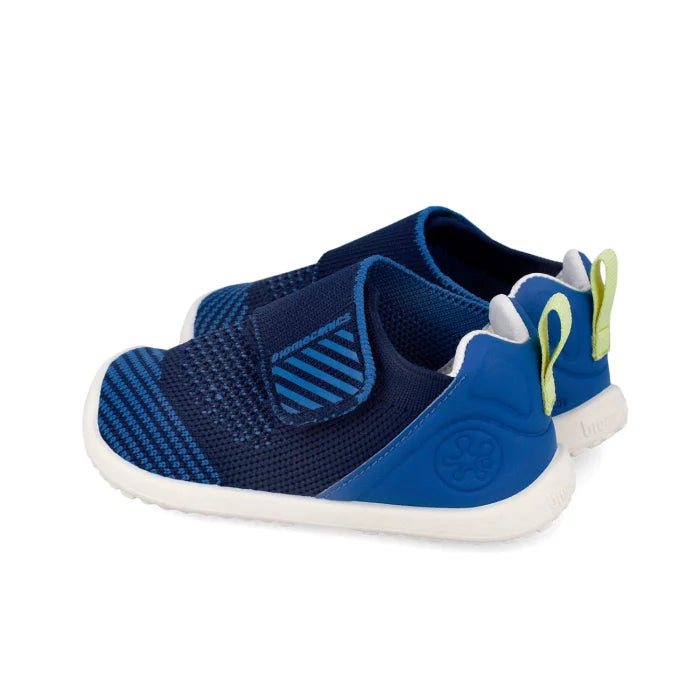 Biomecanics pantofi baieti de casa Wider Biohome Barefoot Primii Pasi 19-26 Rejilla Ocean Imagine secundară a produsului
