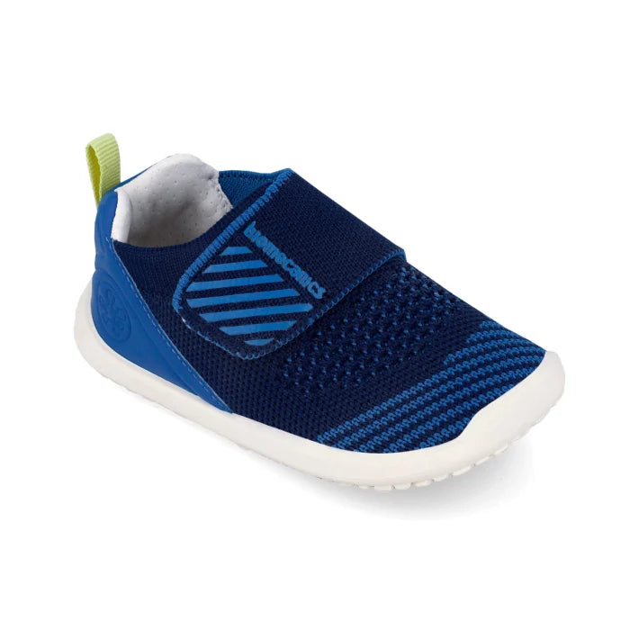 Biomecanics pantofi baieti de casa Wider Biohome Barefoot Primii Pasi 19-26 Rejilla Ocean