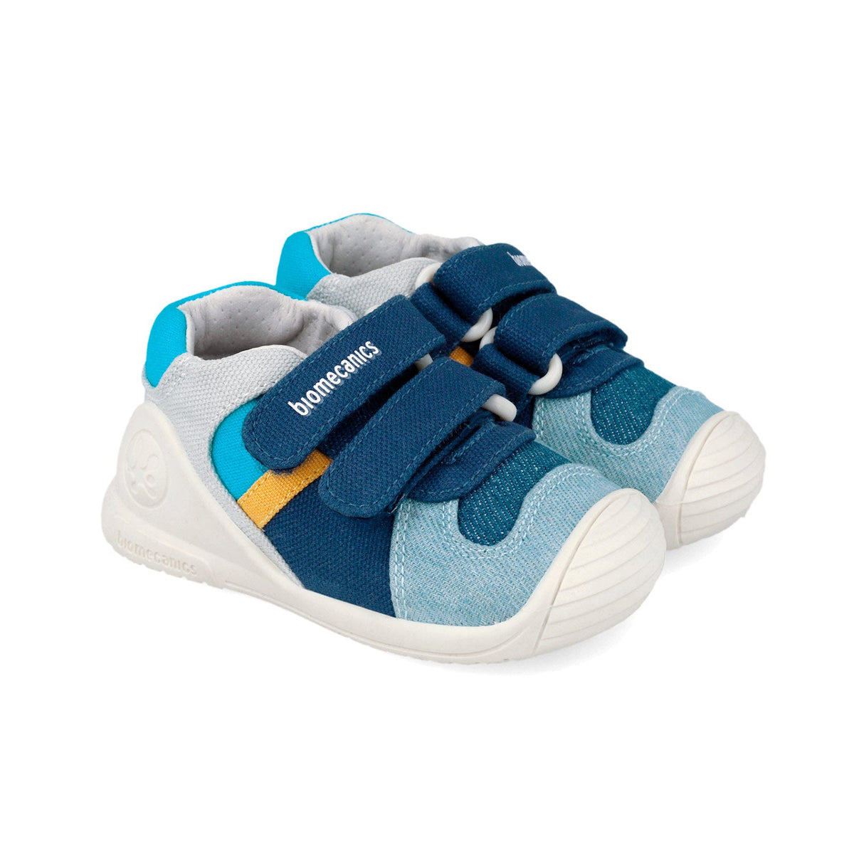 Biomecanics pantofi baieti din panza canvas 18-24 Pique Azul Marino