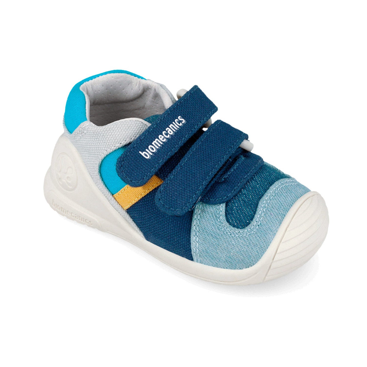 Biomecanics pantofi baieti din panza canvas 18-24 Pique Azul Marino