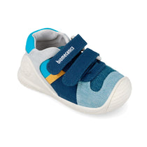 Biomecanics pantofi baieti din panza canvas 18-24 Pique Azul Marino