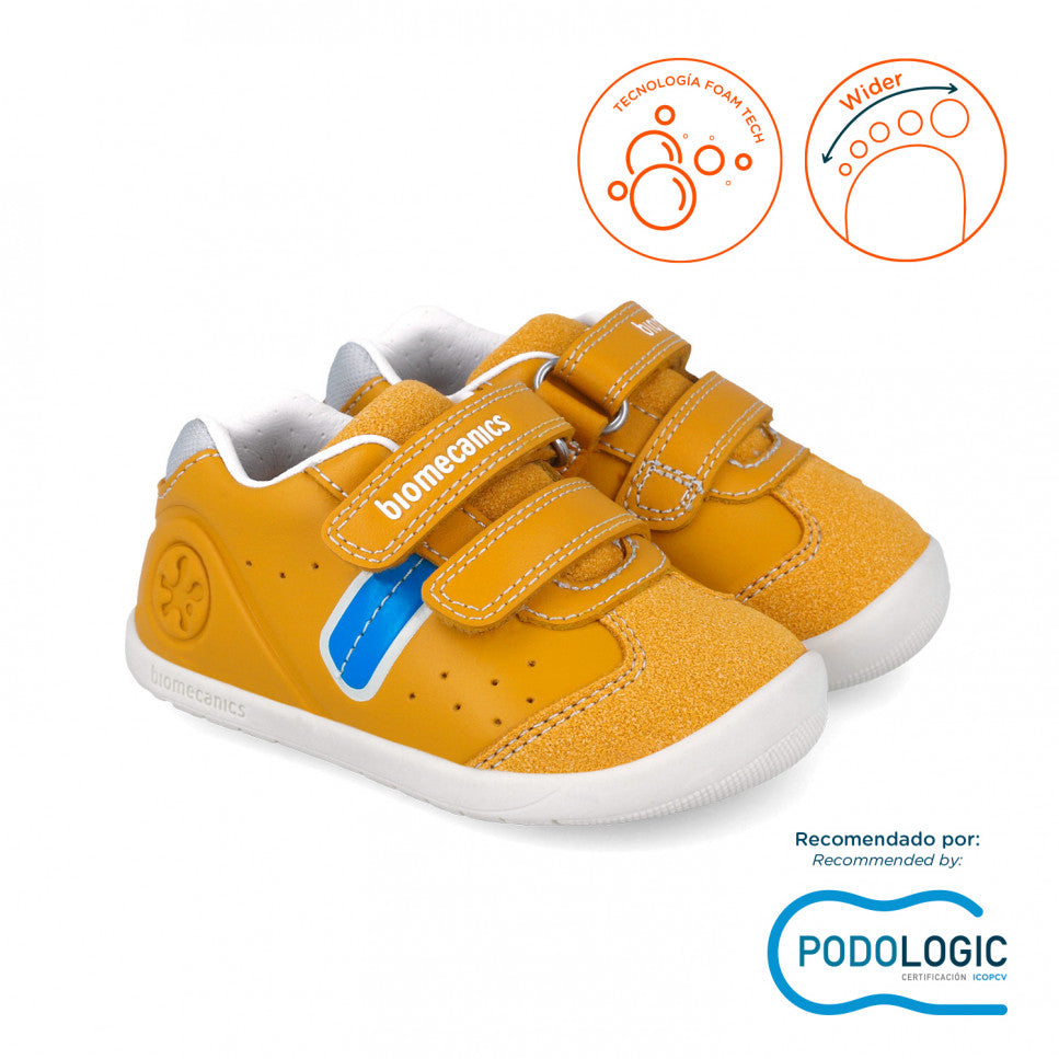 Biomecanics pantofi baieti Primii pasi 24-26 Sauvage Yema Imagine principală a produsului