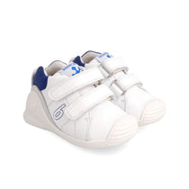 Biomecanics pantofi baieti sport 18-24 Blanco Y Azul Electrico