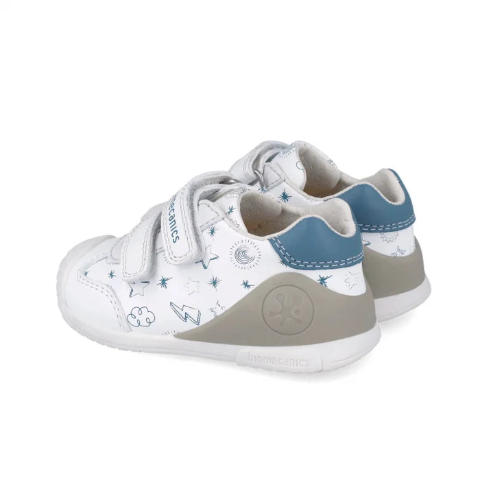 Biomecanics pantofi baieti sport 18-24 Napa Blanco y Indigo cu stele Imagine secundară a produsului