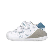 Biomecanics pantofi baieti sport 18-24 Napa Blanco y Indigo cu stele