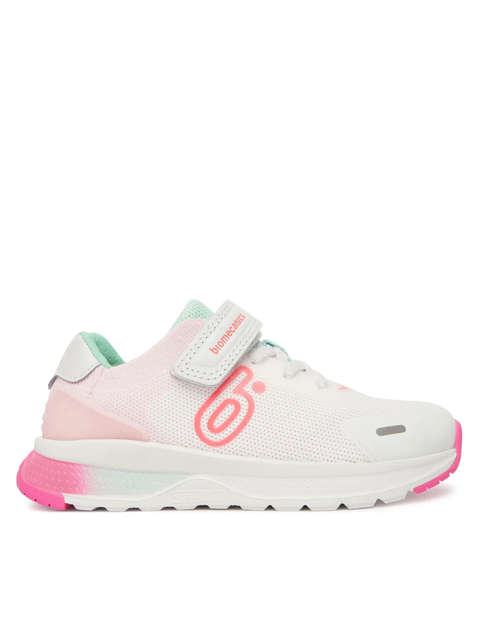 Biomecanics pantofi fet sport 25-34 Mat Blanco Y Aqua Imagine secundară a produsului