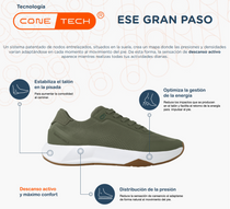 Biomecanics pantofi baieti sport Cone-Tech 40-45 Textil Kaky