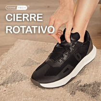 Biomecanics pantofi baieti sport Cone-Tech cu rotita de reglaj 40-45 Textil Negro