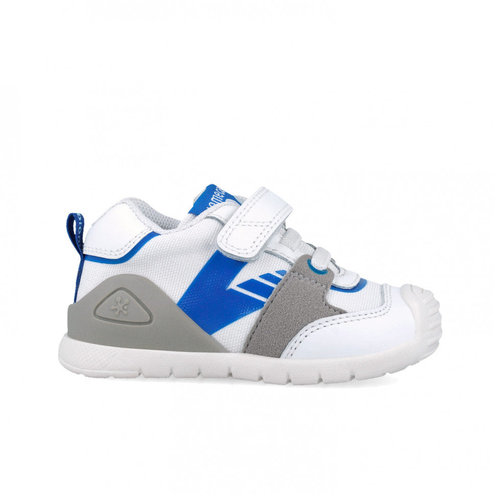 Biomecanics pantofi baieti sport Primii pasi 18-24 Napa Blanco Y Royal