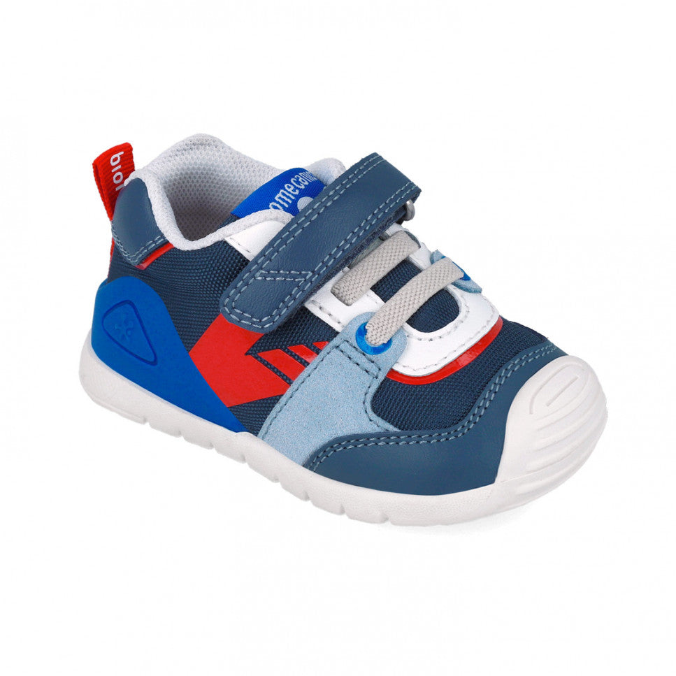 Biomecanics pantofi baieti sport Primii pasi 18-24 Sauvage Petrol