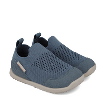 Biomecanics pantofi baieti textil Barefoot 19-26 Mat Azul Marino
