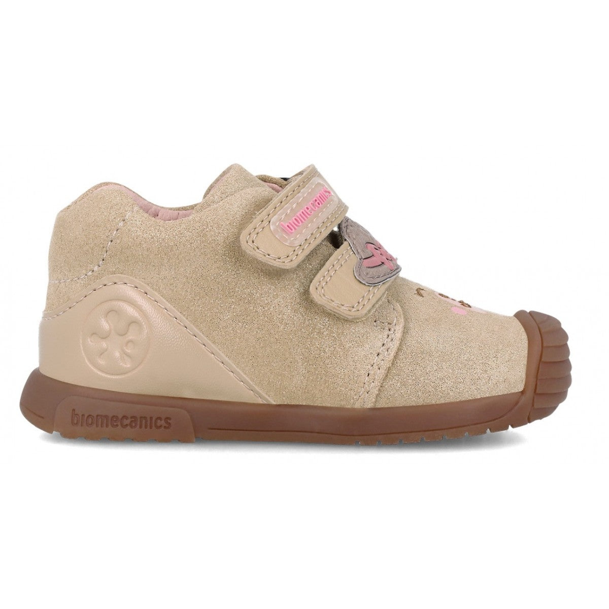 Biomecanics pantofi fete 18-24 Latte Macchiato ursulet