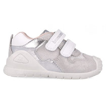 Biomecanics pantofi fete 18-24 Napa Blanco Y Plata