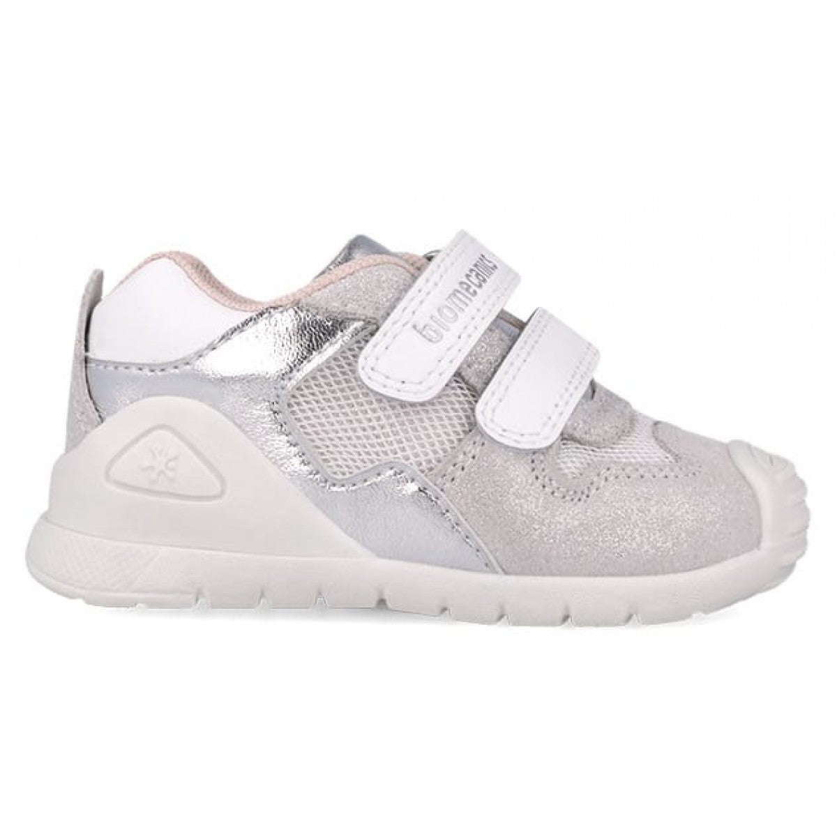 Biomecanics pantofi fete 18-24 Napa Blanco Y Plata