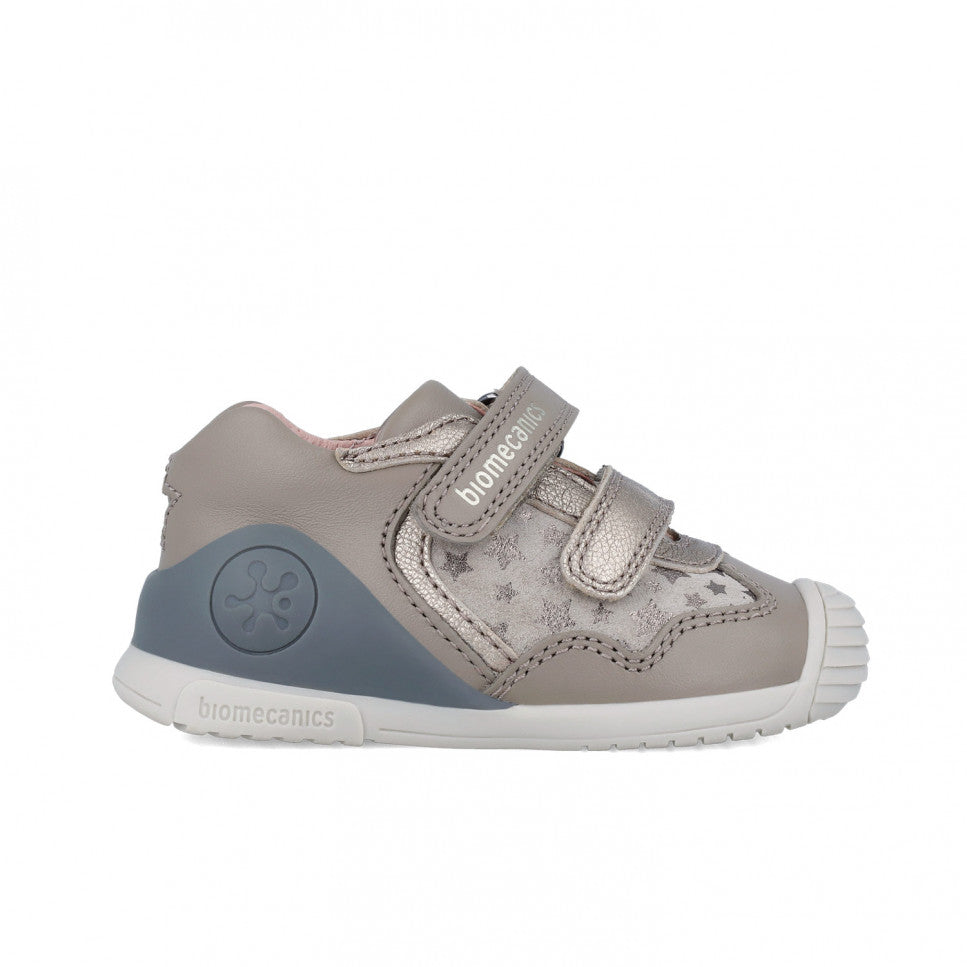 Biomecanics pantofi fete 18-24 Oyster cu stelute
